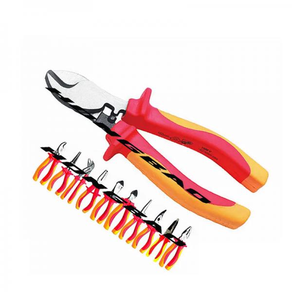 Quality 1000V VDE Hand Tools Set Wire Steel Cable Cutting Pliers Electrician Cable Cutter 6