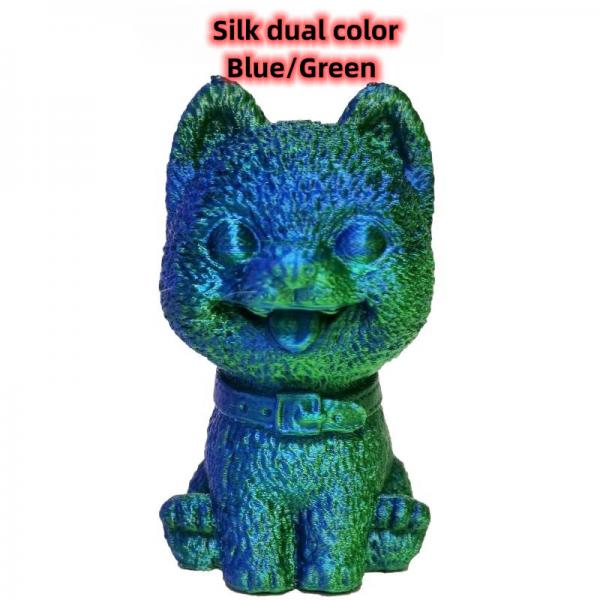 Quality Silk two Color Filament ,pla 1.75mm 3d Printer Filament,3d filament for sale