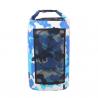 China Camouflage PVC Waterproof Backpack , Wet Dry Separation Waterproof Dry Backpack factory