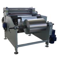 China servo motor control Full Automatic Aluminum foil roll to sheet paper cutting machine factory