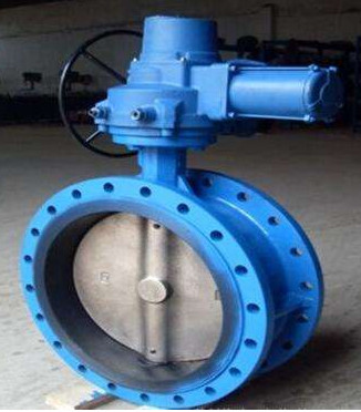 China Electric Flanged Butterfly Valves DN450 With Motor 230V 50Hz factory