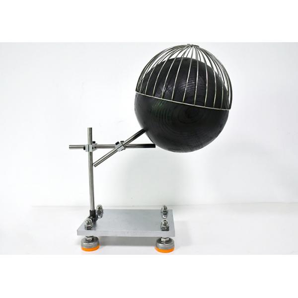 Quality Wire Frame 200mm Dull Black Painted Wooden Sphere Device IEC 60335-2-23 for sale