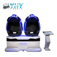 China 2 Seats Virtual Reality Game Machine Motion Simulator 9D Vr Egg Chair for sale