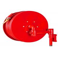China 30m Synthetic Rubber 1.2mpa Manual Fire Hose Reel for sale