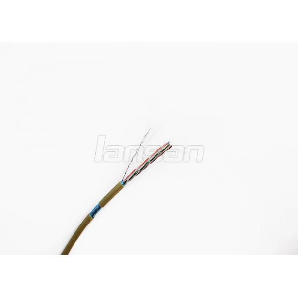 Quality 24 AWG CCA Cat6 FTP Patch Cable Color Customized Ethernet Cable for sale