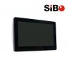 China Wall Mount Touch Screen Monitor With POE LED Light Bar For Status Indication factory