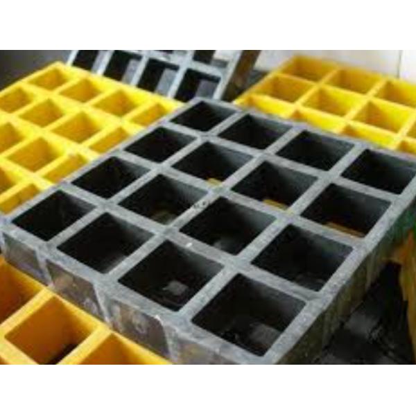 Quality Strong Thick Customized FRP Grating Panels Used In Harsh Condition for sale