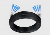 China 2.0mm SC/UPC Simplex Fiber Optic Patch Cable Singlemode 100 Meters factory