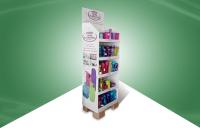 China Strong Stable 5 - Shelf Cardboard Pos Display For Cups And Bottles factory