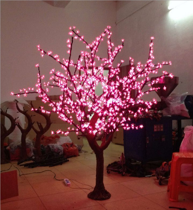 China commercial led cherry blossom tree factory