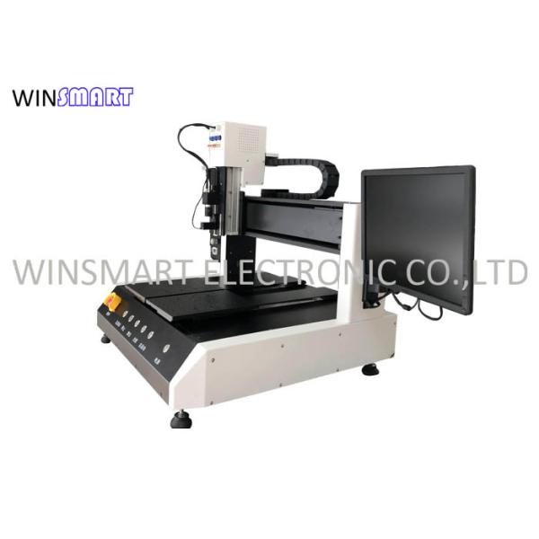 Quality Dual Table Desktop SMT Dispenser Solder Paste Dispenser 200x300mm for sale