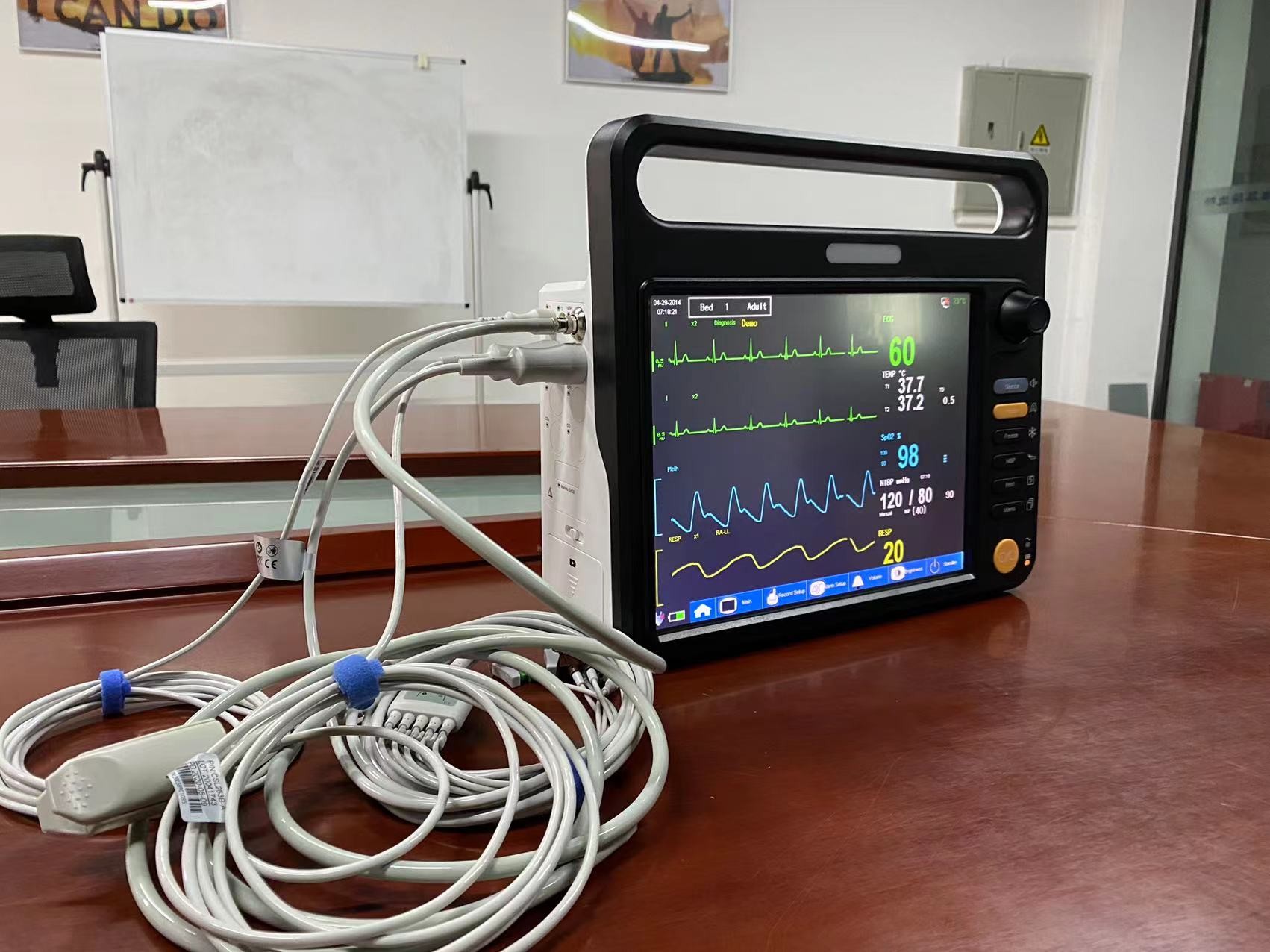 Quality ICU Cardiac Multi Parameter Vital Signs Monitor For Clinic Hospital for sale