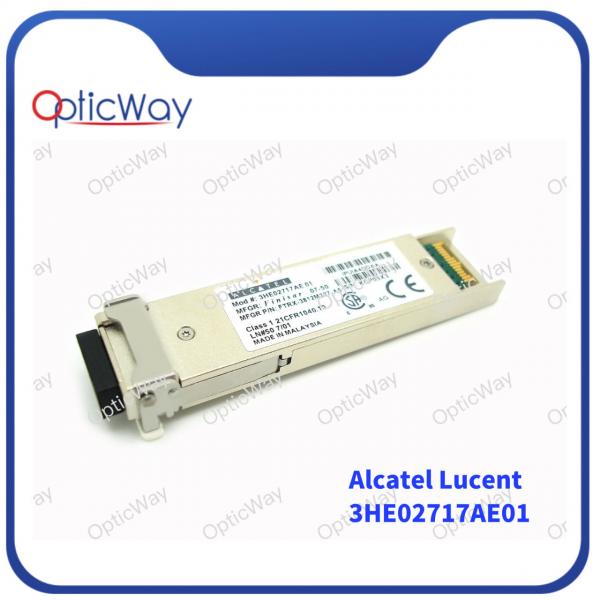 Quality CH27 Fiber Optic Transceiver Alcatel Lucent 3HE02717AE01 10G 1555.75nm 80km DWDM for sale