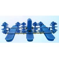 China High Efficiency Speed Paddle wheel aerator 6 IMPELLERS 3HP 2.2kw 440V for sale