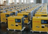China Household Low Noise Diesel Generator Vertical Air Cooled CE ISO Certification factory