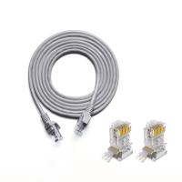 Quality 8 Core 2m Cat5e UTP Ethernet Cable Mylar Spirally Wrapped for sale