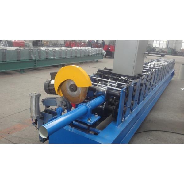 Quality Hydraulic Motor Square Pipe Roll Forming Machine 0.3 - 0.8 Mm Coil Sheet Thickness for sale