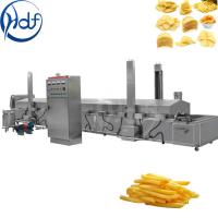 China Automatic Commercial Potato Chip Maker , Fryer French Fries Potato Chips Production Line for sale