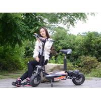 China 48V Two Wheel Electric Scooter For Adults / 1000W Electric Moped Scooter factory