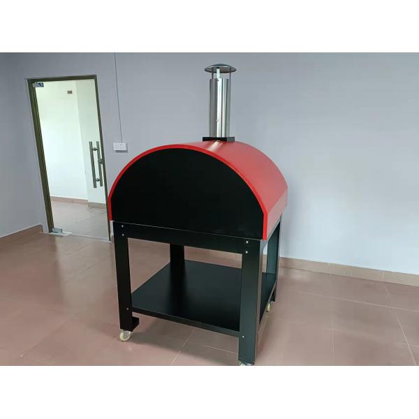Quality 10s Shovel Portable Wood Burning Pizza Oven Trolley Easy Maneuverability for sale