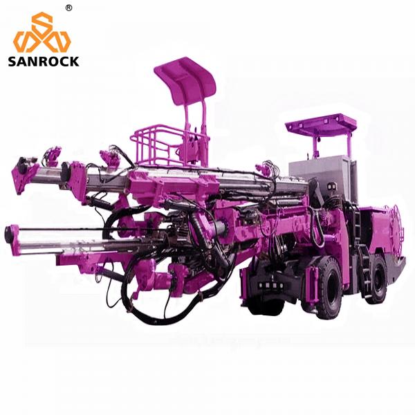 Quality Hydraulic Jumbo Drilling Rig Mining Three Boom Underground Tunneling Drilling for sale
