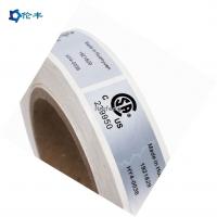 China PET Foil Silver Sticker Label Pearl Film Self Adhesive Printing factory