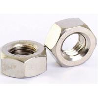 Quality JIS B 1181 - 2004 Thread Full Stainless Steel Hexagon Thick Nuts for sale