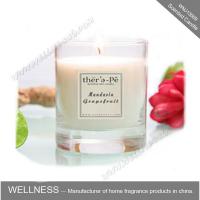China Personalised Sticker Home Scented Candles , Natural Soy Candles For Living Room factory
