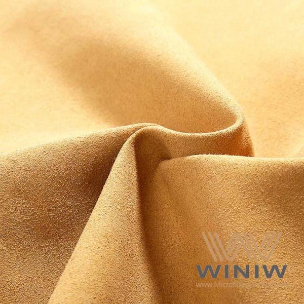 1.2mm anti-scratch suede microfiber backing synthetic faux leather for Bags Vegan Lather