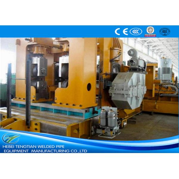 Quality Hot Rolled Straight Seam Welded Pipe Mill For ERW Black Round Tube Building Materials for sale