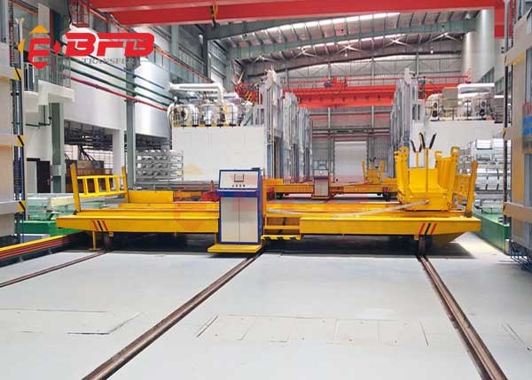 Quality Self - Propelled Annealing Furnace Rail Transfer Cart High Temperature Proof for sale