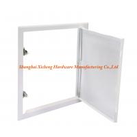 Quality Flush Frame Push Lock Steel Access Panel White Powder Coated Shadow Gap for sale