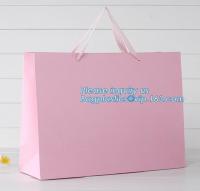 China Very Strong &amp; Luxury Paper Gift/Carrier Bag Pack of 50,Apparel Handle Paper Carrier Bag,luxury paper carrier bags for UK factory