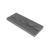 Quality Exterior Grey Wood Grain Composite Decking Materials 150x25mm for sale