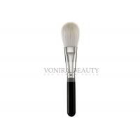 China High Quality Natural Hair Makeup Brushes Luxe Grand Blush Brush With White Goat Hair factory