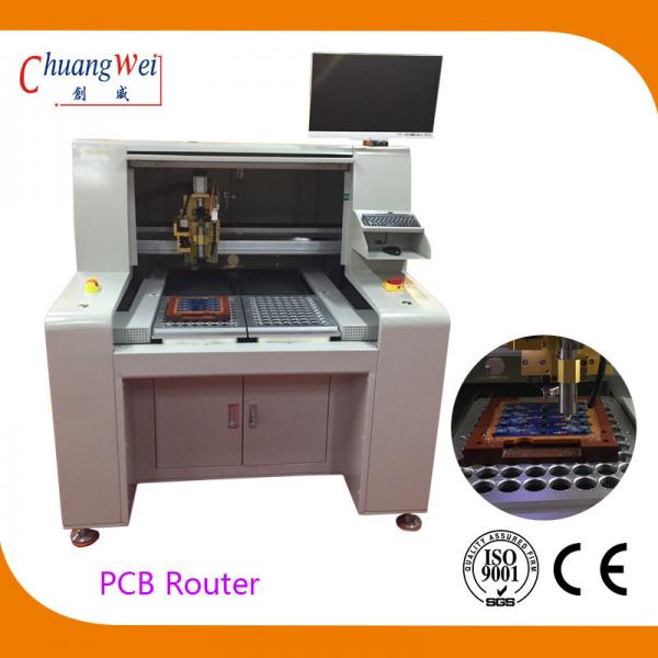 Quality High Efficient PCB Router Machine PCB Singulation Dual workstation for sale
