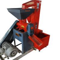 Quality 10HP Portable Rice Milling Machine 600kg Per Hour With Elevator for sale