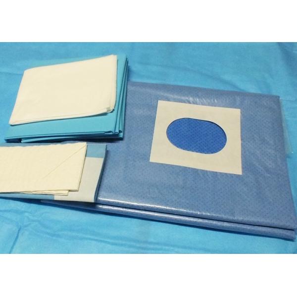 Quality Cardiovascular Split Disposable Surgical Drapes Safety Heart Absorbent Materials for sale