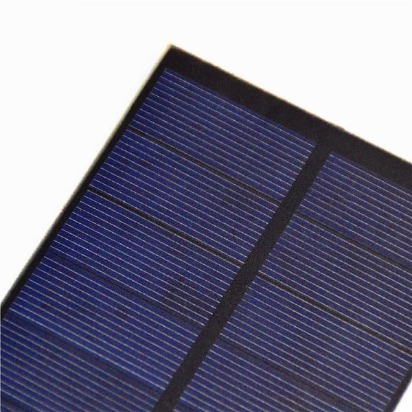 Quality 2.2W 5.5V Lightweight Polycrystalline Epoxy Solar Panel for sale