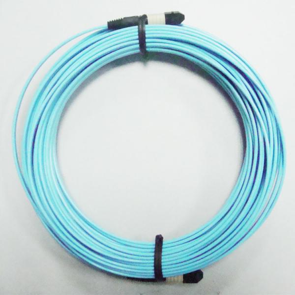 Quality 10Gbs Multi Mode OM3 OM4 OFNP Cable 12 24 Fiber MTP MPO optical patch cord for sale