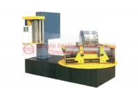 China Small Cylindrical Pallet Wrapping Machine Rotating Platform Height 0 - 12 RPM Adjustable factory