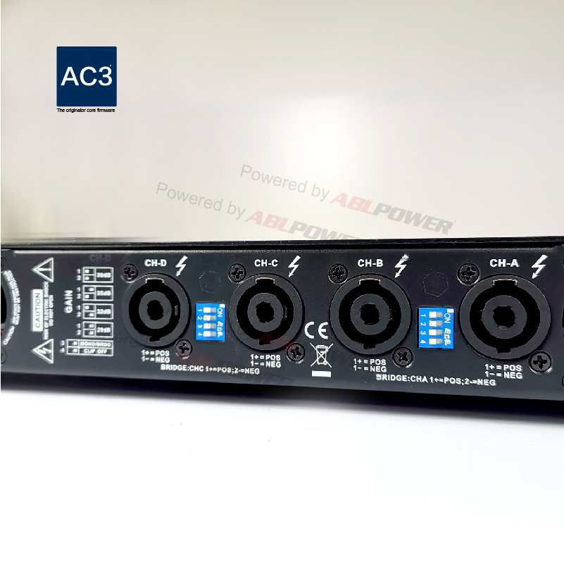 18 Inch 2000w 4 Channel Professional Power Amplifier