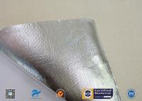 China 0.45 Mm Aluminum Foil Laminated Fiberglass Fabric For Fireproof factory