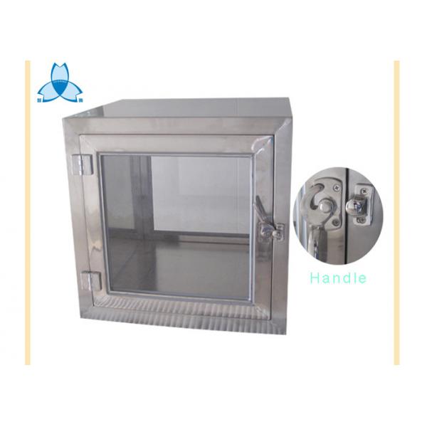 Quality Stainless steel 304 Air Shower Embedded Pass Through Cabinet, two doors interlocked for sale