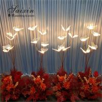 China Romantic Wedding Lights Decoration 5 Head Butterfly LED Wedding Walkway Lights factory