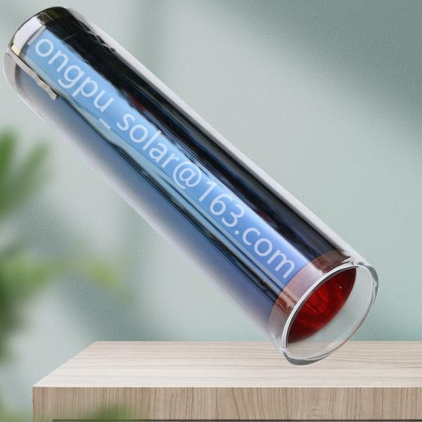 Quality china solar evacuated tube three-target all glass vacuum tubes 58x1800 solar water heater tubes for sale