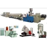 Quality PVC Pipe Extrusion Line Double Screw 220 - 415V Input Voltage for sale