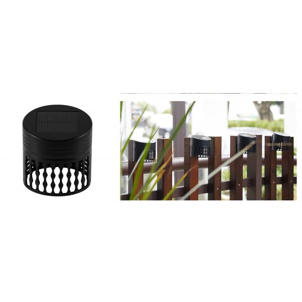 Quality Mini solar ambient garden lights waterproof LED outdoor fence light round shape for sale