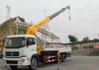 China Dongfeng LHD 6x4 15 Ton Crane Truck , Mobile Crane Truck With Telescopic Boom factory