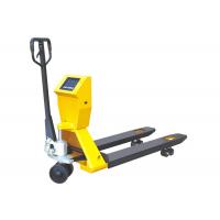 China Warehousing Mobile Pallet Truck With Scale High Strength Frame 1150mm​ Fork Length factory